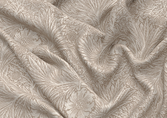 William Morris At Home Marigold, Woven Linen - Twist&Fit Roman Blind - Image 4